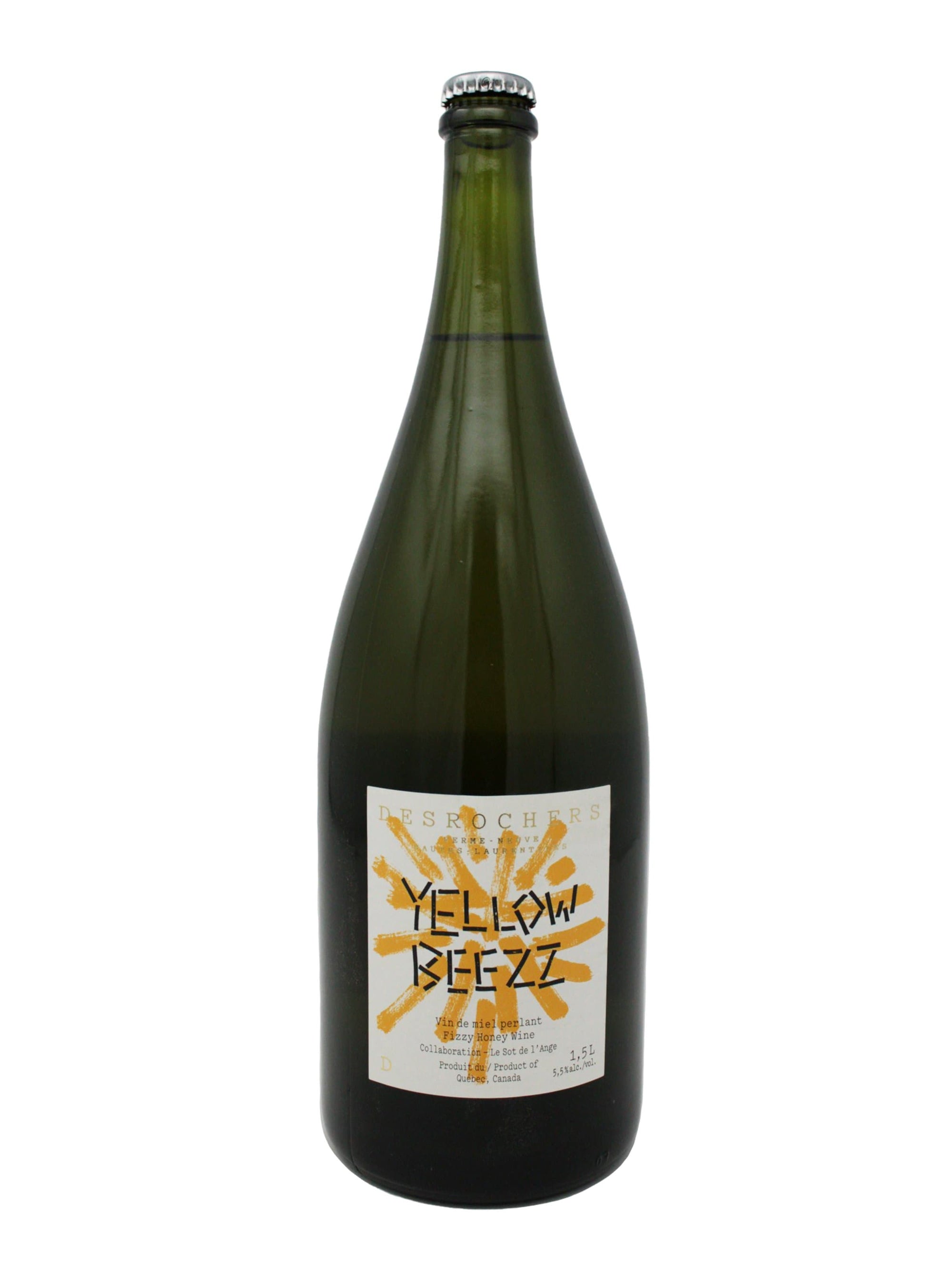 Ferme Apicole Desrochers D. autre Yellow Beezz 2019 (Magnum) - Vin de miel de la Ferme Apicole Desrochers D.